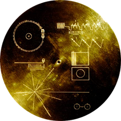Disco na Voyager. Imagem₢Spiegel Online
